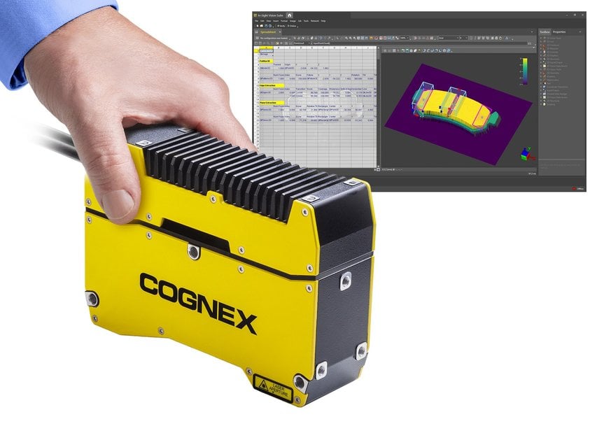 Cognex presenta el sistema de visión In-Sight® 3D-L4000